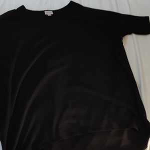 Solid Black Lularoe Irma